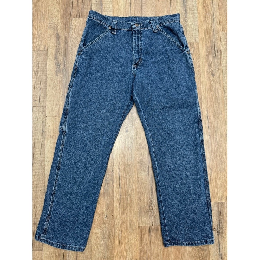 Wrangler Carpenter Jeans 32x30 Relaxed Fit Work Denim‎ Pants